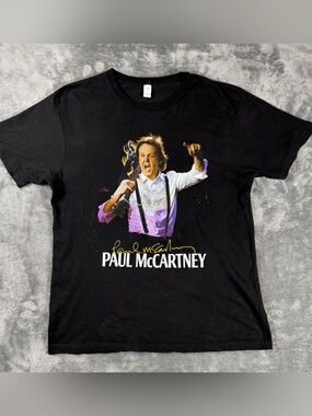 Paul McCartney Up And Coming Tour 2010 Pittsburgh Concert Tee XL